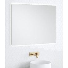 Vera 900mm Rectangle LED Wall Mirror with Defogger